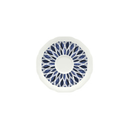 Floral Charm, Untertasse rund mit Relief ø 131 mm blue