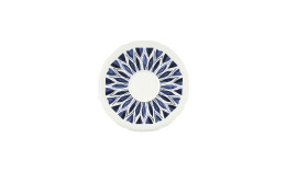 Floral Charm, Kombi-Untertasse rund mit Relief ø 160 mm blue