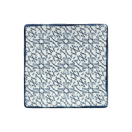 Shabby Chic, Coupteller halbtief eckig 238 x 238 mm Dekor 5