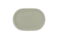 Shiro Glaze Steam, Coupplatte oval 300 x 194 mm