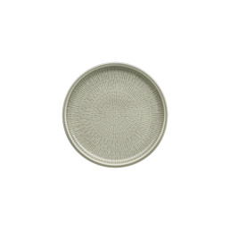 Shiro Glaze Steam, Coupteller flach ø 170 mm mit Struktur