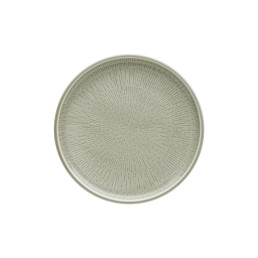 Shiro Glaze Steam, Coupteller flach ø 210 mm mit Struktur