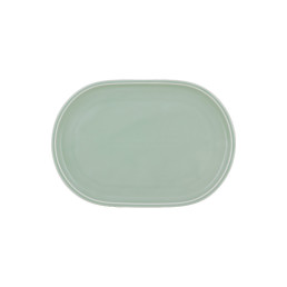 Shiro Glaze Frost, Coupplatte oval 232 x 161 mm