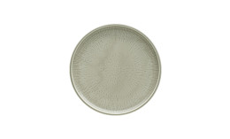 Shiro Glaze Steam, Coupteller flach ø 240 mm mit Struktur