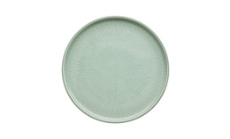 Shiro Glaze Frost, Coupteller flach ø 280 mm mit Struktur