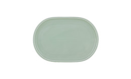 Shiro Glaze Frost, Coupplatte oval 300 x 194 mm