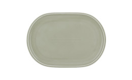 Shiro Glaze Steam, Coupplatte oval 360 x 235 mm
