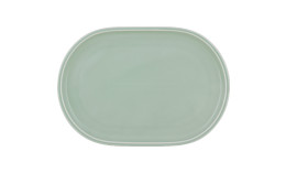 Shiro Glaze Frost, Coupplatte oval 360 x 235 mm