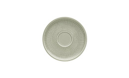 Shiro Glaze Steam, Kombi-Untertasse mit Struktur ø 165 mm