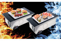 Heiß-Kalt-Platte CP 330 DS / GN 1/1 / Dekton Sirius