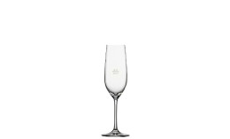 Vina, Sektglas ø 70 mm / 0,23 l 0,10 /-/ mit Moussierpunkt