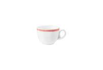 Community, Kaffeetasse Tulpe ø 86 mm / 0,22 l Pinselband rot