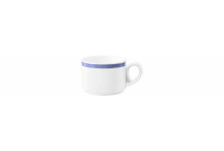 Community, Kaffeetasse ø 77 mm / 0,18 l Pinselband blau