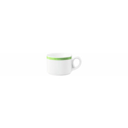 Community, Kaffeetasse ø 77 mm / 0,18 l Pinselband grün