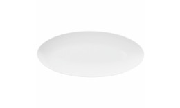 Coup Fine Dining, Coupplatte oval 405 x 191 mm weiß uni