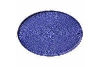 Good Mood, Teller flach oval 366 x 260 mm intense blue