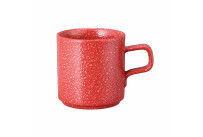 Good Mood, Becher mit Henkel ø 114 mm / 0,29 l intense red