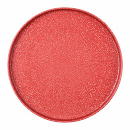 Good Mood, Teller flach ø 260 mm intense red