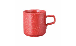 Good Mood, Becher mit Henkel ø 114 mm / 0,29 l intense red