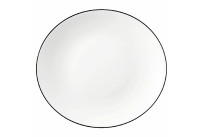 Modern Life, Speiseteller oval 302 x 277 mm Black Line
