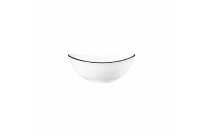 Modern Life, Suppenschale oval 155 x 135 mm / 0,42 l Black Line