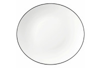 Modern Life, Platzteller oval 340 mm Black Line