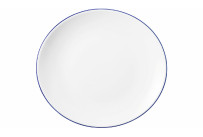 Modern Life, Speiseteller oval 251 x 230 mm Blue Line