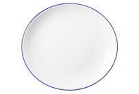 Modern Life, Speiseteller oval 269 x 246 mm Blue Line