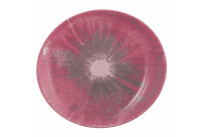 Modern Life, Teller oval 302 x 277 mm Batik Hibiskus