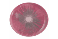 Modern Life, Platzteller oval 340 x 301 mm Batik Hibiskus