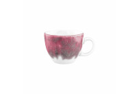 Modern Life, Cappuccinotasse ø 87 mm / 0,22 l Batik Hibiskus