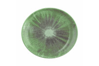 Modern Life, Speiseteller oval 269 x 246 mm Batik Matcha