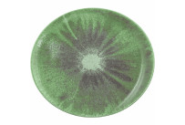 Modern Life, Platzteller oval 340 x 301 mm Batik Matcha
