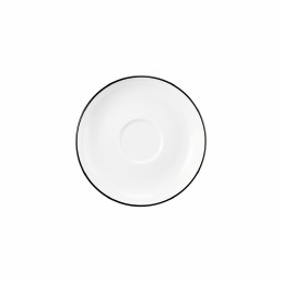 Modern Life, Cappuccino-Untertasse ø 147 mm Black Line