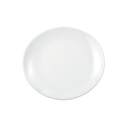 Modern Life, Speiseteller oval 251 x 230 mm Black Line