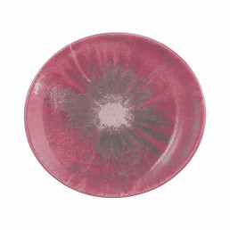 Modern Life, Speiseteller oval 251 x 230 mm Batik Hibiskus