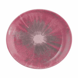 Modern Life, Speiseteller oval 269 x 246 mm Batik Hibiskus