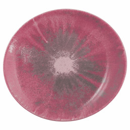 Modern Life, Teller oval 302 x 277 mm Batik Hibiskus
