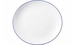 Modern Life, Speiseteller oval 269 x 246 mm Blue Line