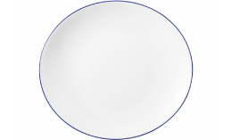 Modern Life, Speiseteller oval 302 x 277 mm Blue Line