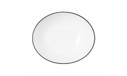 Modern Life, Bowl oval 189 x 158 mm / 0,70 l Black Line