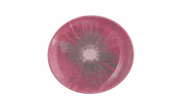 Modern Life, Speiseteller oval 251 x 230 mm Batik Hibiskus
