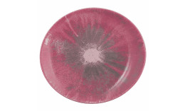 Modern Life, Teller oval 302 x 277 mm Batik Hibiskus