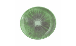 Modern Life, Speiseteller oval 251 x 230 mm Batik Matcha