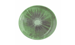 Modern Life, Speiseteller oval 269 x 246 mm Batik Matcha