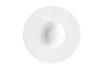 Nori, Pastateller tief ø 264 mm Relief breit weiß