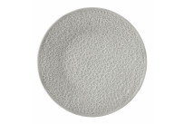 Nori, Teller flach mit Relief ø 282 mm silbergrau