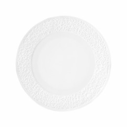 Nori, Teller flach mit Relief ø 216 mm weiß