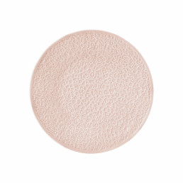 Nori, Teller flach mit Relief ø 215 mm rosé