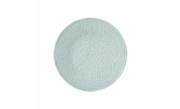 Nori, Teller flach ø 215 mm Vollrelief arktisblau